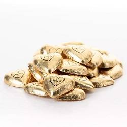 شونیز شکلات قلب شیری طلایی فله